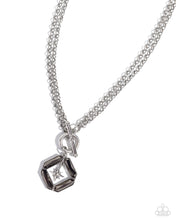 Load image into Gallery viewer, Compass Cadenza - Silver - Necklace