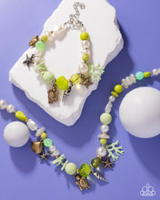 Load image into Gallery viewer, Oceanic Outfit ~ Green Bracelet ~ Paparazzi