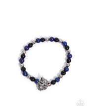 Load image into Gallery viewer, Alphas Claim ~ Blue ~ Bracelet
