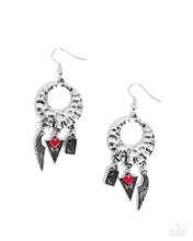 Load image into Gallery viewer, Alternative Angel ~ Red ~ Earring