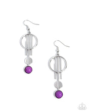 Load image into Gallery viewer, Artistic Attitude ~ Purple ~ Earring