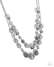 Load image into Gallery viewer, Beaded Benefit - Silver - Necklace
