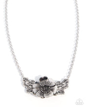Load image into Gallery viewer, Blooming Bunch ~ Silver ~ Necklace