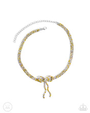 Load image into Gallery viewer, Buckingham Bow ~ Yellow ~ Necklace
