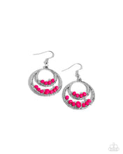 Load image into Gallery viewer, Bustling Beads ~ Pink ~ Earring