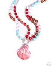 Load image into Gallery viewer, Calmly Coastal ~ Red ~ Necklace