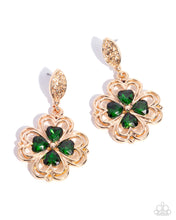 Load image into Gallery viewer, Casual Clover ~ Green ~ Earring