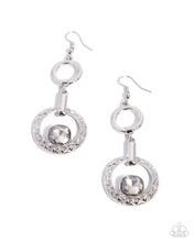 Load image into Gallery viewer, Center Cascade ~ Silver ~ Earring