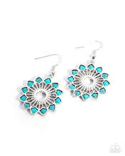 Load image into Gallery viewer, Center of the Room ~ Blue ~ Earrings