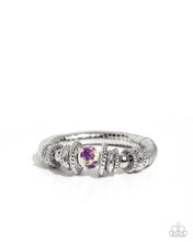 Load image into Gallery viewer, Ceramic Combo ~ Purple ~ Bracelet