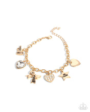Load image into Gallery viewer, Cheerleading Camp ~ Gold ~ Bracelet