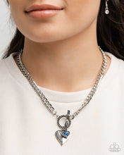 Load image into Gallery viewer, Cherub Chic ~ Blue Necklace ~ Paparazzi