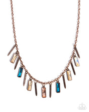 Load image into Gallery viewer, Chiseled Change ~ Copper ~ Necklace