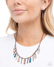 Load image into Gallery viewer, Chiseled Change ~ Copper ~ Paparazzi