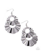 Load image into Gallery viewer, Crimped Consistency ~ Silver ~ Earring