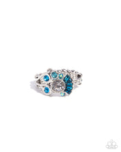 Load image into Gallery viewer, Crowning Glitz ~ Blue ~ Ring