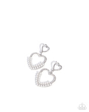 Load image into Gallery viewer, Dangling Damsel ~ White ~ Earring