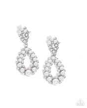 Load image into Gallery viewer, Dapper Debut ~ White ~ Earring