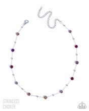 Load image into Gallery viewer, Defaced Decadence ~ Red ~ Necklace