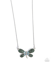 Load image into Gallery viewer, Dragonfly Direction ~ Green ~ Necklace