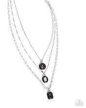 Load image into Gallery viewer, Driven Dazzle ~ Black ~ Necklace