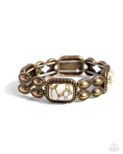 Load image into Gallery viewer, Earthy Ease - Brass - Paparazzi - Bracelet