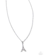 Load image into Gallery viewer, Eiffel Tower Eloquence ~ Silver ~ Necklace
