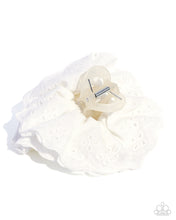 Load image into Gallery viewer, Energetic Eyelets ~ White ~ Hair Accessories