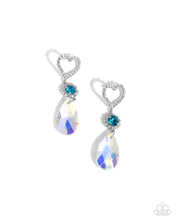 Load image into Gallery viewer, Faceted Frenzy ~ Blue ~ Earring