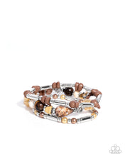 Load image into Gallery viewer, Flashy Fiction ~ Brown ~ Bracelet