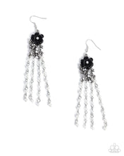 Load image into Gallery viewer, Flawless Floral ~ Black ~ Earring