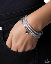 Load image into Gallery viewer, Flirtatious Facets ~ Silver ~ Paparazzi
