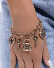Load image into Gallery viewer, Flirty Filigree ~ Gold ~ Paparazzi
