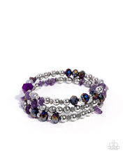 Load image into Gallery viewer, Fresh Fantasy ~ Purple ~ Bracelet