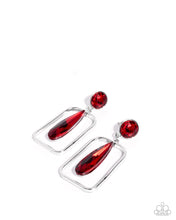 Load image into Gallery viewer, Future Framing ~ Red ~ Earring