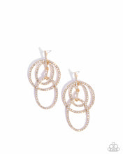 Load image into Gallery viewer, Geometric Glitz ~ Gold ~ Earring