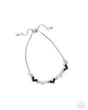 Load image into Gallery viewer, Heart-struck Hype ~ Black ~ Bracelet