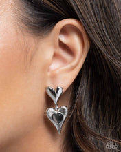 Load image into Gallery viewer, Heart Habitat ~ Black ~ Earring