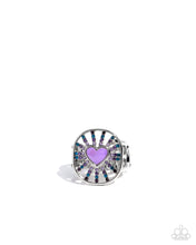 Load image into Gallery viewer, Heartburst Haute ~ Purple ~ Ring