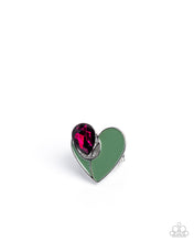 Load image into Gallery viewer, Heartfelt Hello ~ Green ~ Ring