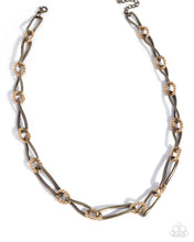 Load image into Gallery viewer, Infinite Independence ~ Brass ~ Necklace