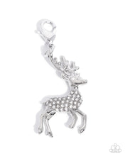 Load image into Gallery viewer, Leading Reindeer ~ White ~ Charm