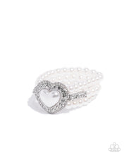 Load image into Gallery viewer, Lifelong Love Letter ~ White ~ Bracelet