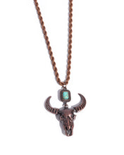 Load image into Gallery viewer, Longhorn Leisure ~ Copper ~ Necklace