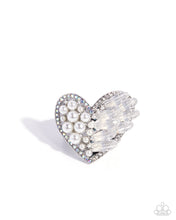 Load image into Gallery viewer, Mismatched Matchmaker ~ White ~ Ring