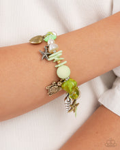 Load image into Gallery viewer, Oceanic Outfit ~ Green Bracelet ~ Paparazzi