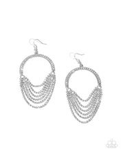Load image into Gallery viewer, Ostentatious Opulence ~ White ~ Earring