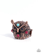 Load image into Gallery viewer, Owl Obligato ~ Copper ~ Ring