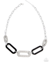 Load image into Gallery viewer, Painted Paladin ~ Black ~ Necklace