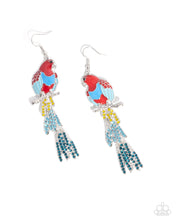 Load image into Gallery viewer, Parrot Pull ~ Red ~ Earring